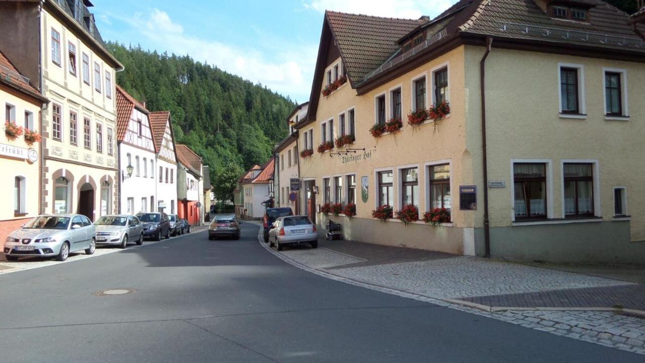 Pension Thuringer Hof Ziegenrück Exteriér fotografie